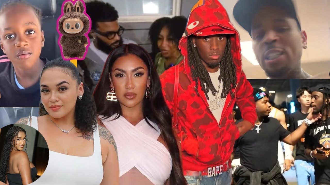 Kai & Deshae removed from Chris Brown Concert😳Laina UPSET by King Son Influence on her Kids🥴Clarence
