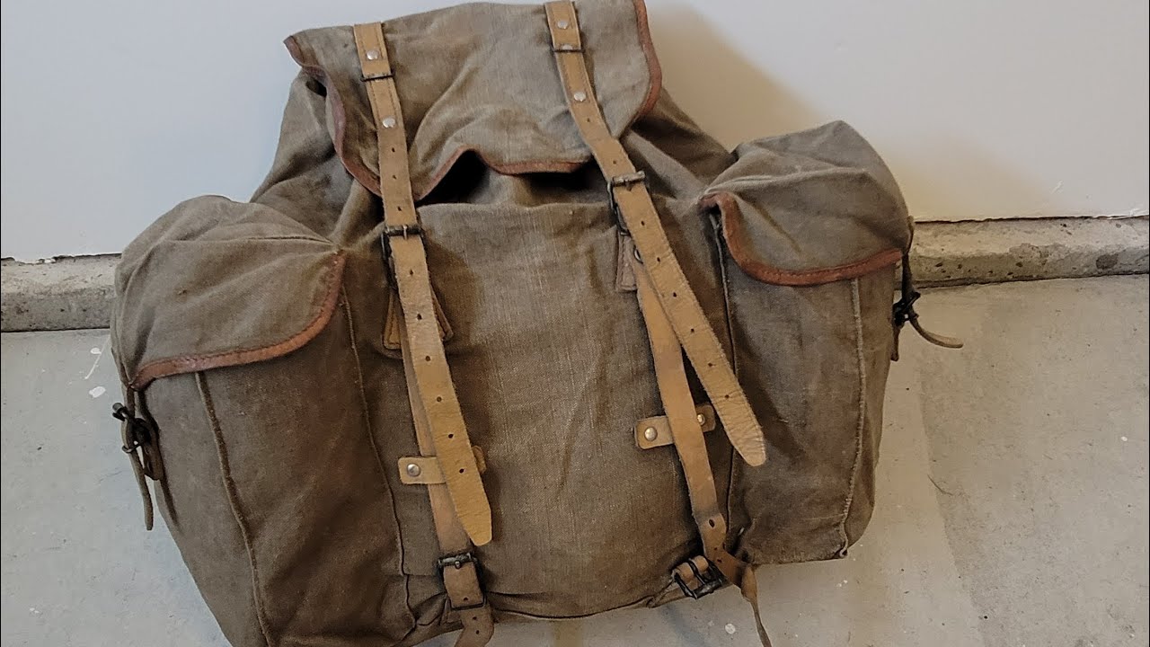 1950 French Foreign Legion/Army Lafume Rucksack. Vintage, Old