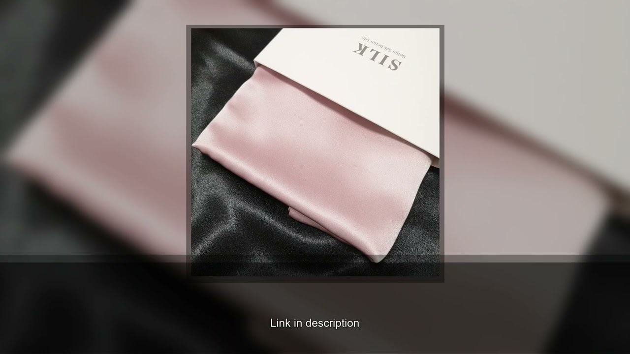 22mm 6A Grade Natural Mulberry Silk Pillowcase with Hidden Zipper 100% Double Sided Pure Silk P