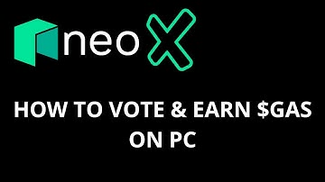 How to Vote and earn GAS on NeoX Chain (NEO Blockchain Tutorial) 🎓