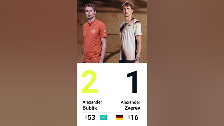 Tennis ATP Monte Carlo 2023 Bublik vs Zverev #shorts