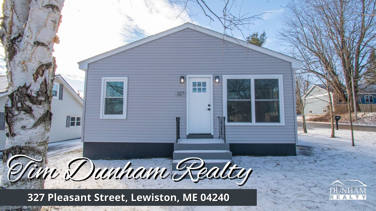 Tim Dunham Realty Real Estate Listing in Lewiston Maine House for