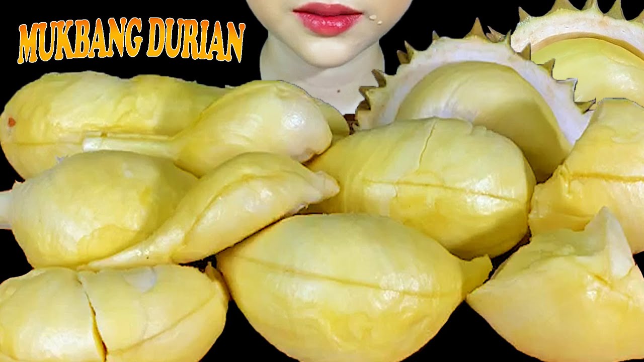 MUKBANG EATING||MINI THAILAND DURIAN ทุเรียนจิ๋ว