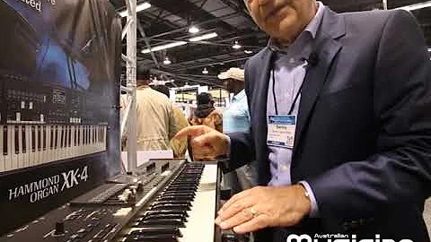 NAMM SHOW 2023: HAMMOND XK4 & SK PRO X with Bernie's Musicland
