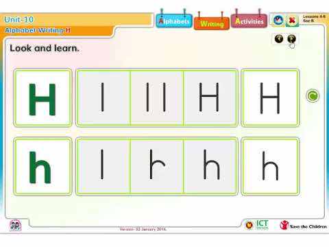 unit 10 letter h lesson 4 6 youtube