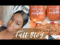 FALL VLOG: SHOP WITH ME + LUNCH DATE + DIY COPYCAT STARBUCKS RECIPES