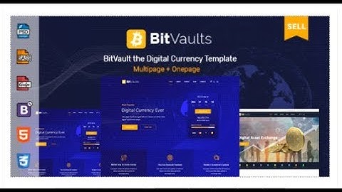 Bitvaults | ICO Bitcoin and Cryptocurrency HTML Template | Themeforest Templates