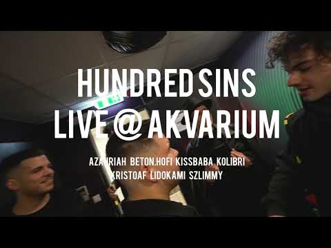 HUNDRED SINS LIVE @ AKVÁRIUM (Vol. 2)