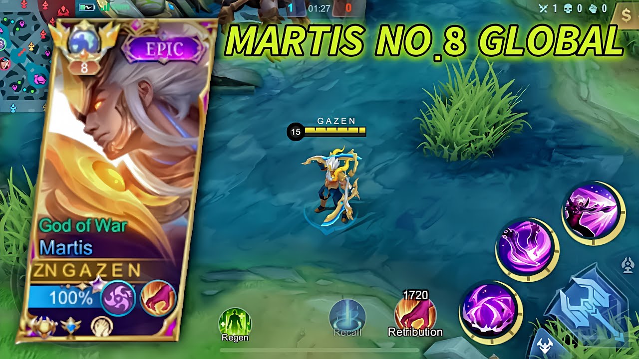 MARTIS GAMEPLAY NO.8 GLOBAL 🇰🇭🔥