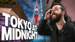 Exploring Tokyo Tower's Backstreets at Midnight