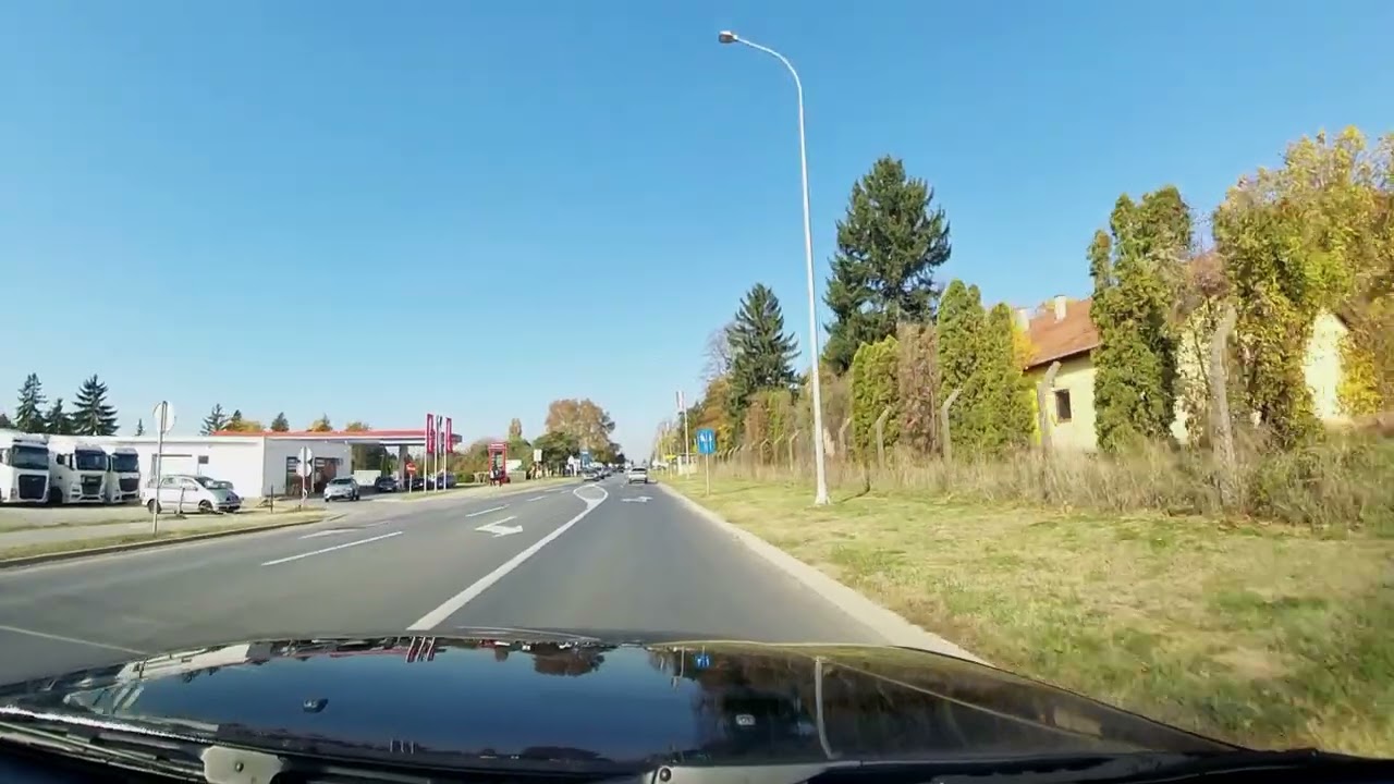 Beli Manastir vožnja kroz grad