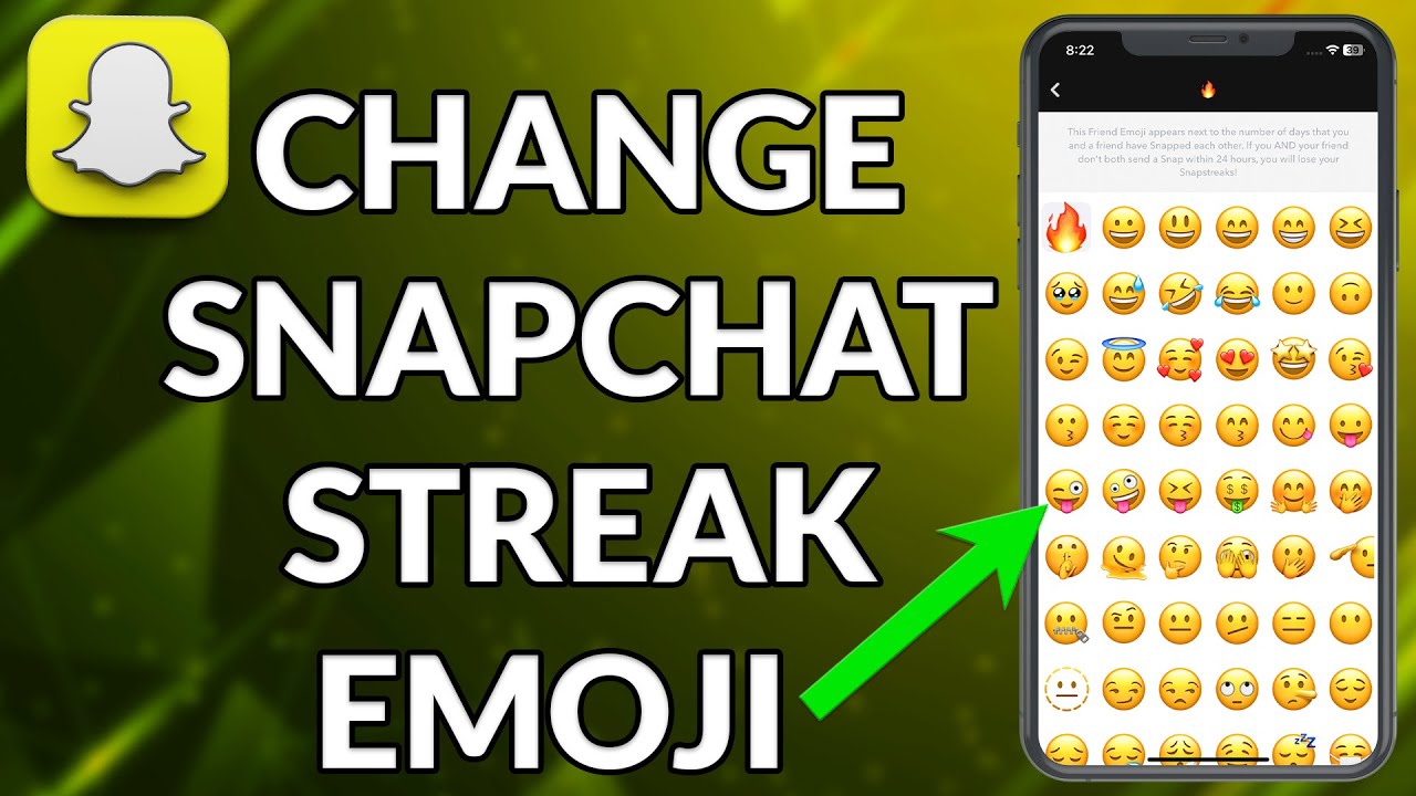 How Do You Change Your Streaks Emoji How To Change Your Streaks Emoji On Snapchat 2023 - YouTube