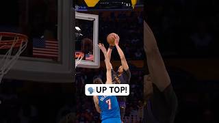 Austin Reaves goes up top to Jaxson Hayes! @NBA