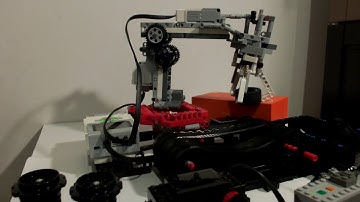 Programmed Robot Arm in LEGO | EV3 MicroPython |