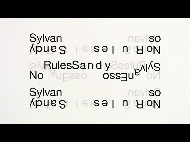 Sylvan Esso - How Did You Know
