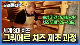 세계 3대 치즈는 어떻게 만들까? 전통방식으로 만드는 스위스 치즈 장인을 찾아가다! | 치즈 공장 | 그뤼예르 치즈 | 퐁듀 | 세계테마기행 | #골라듄다큐