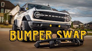 Plastic To Modular Ford Bumper What It Takes To Install. How To Install Ford Bronco Modular Bumper