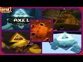 Rayman Revolution - All Boss Encounters - NO DAMAGE!!