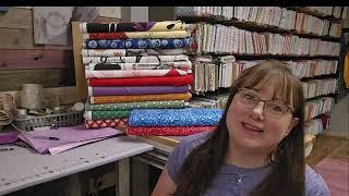 Tuesday with Tonya 9-16-2025 We moved THOUSANDS of bolts of fabric