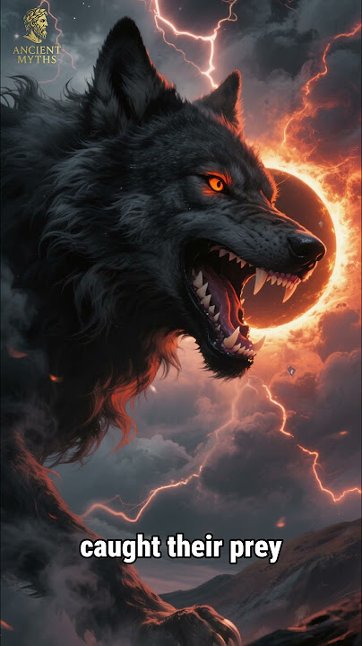 Sköll & Hati: The Wolves That Will Swallow the Sun and Moon | Norse Myth