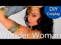 Diy cosplay wonderwoman segunda parte i craftabulous