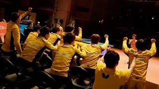 T.T彩たまホームマッチ最終戦セレモニー T.T彩たま vs 金沢ポート ノジマTリーグ2024-2025 2025年2月23日(日) サンシティ越谷市民ホール【卓球 Tリーグ公式】