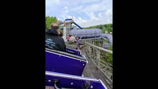 The Legend at Holiday World on May 2, 2026 #rollercoaster #amusementpark #themepark #coaster