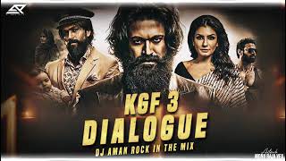 KGF Mashup | DJ AMAN ROCK  KGF 1 x 2 x 3  | Dialogues x  DJ AMAN ROCK ♫ Remixed By: DJ AMAN ROCK Thumb