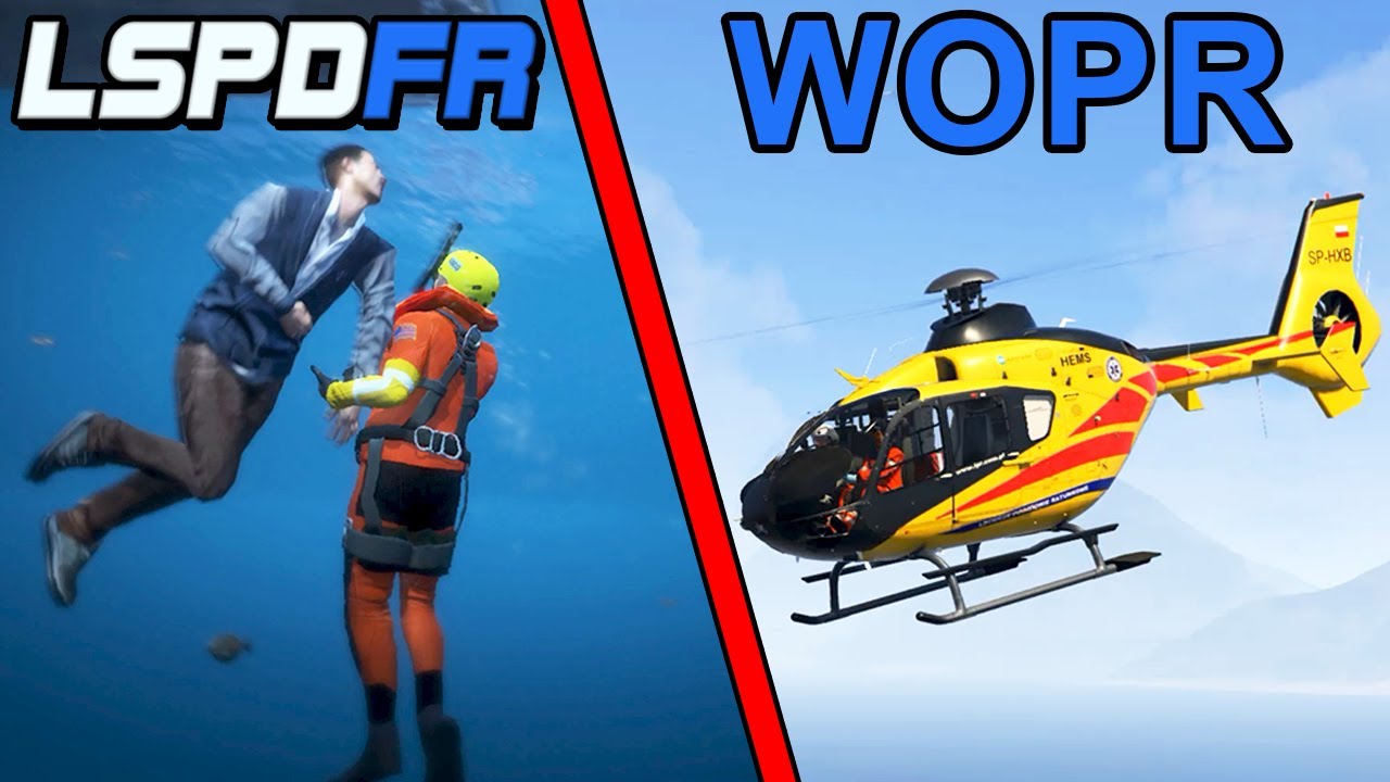 Polska Policja - WOPR 🚓 LSPDFR #59 🚓 GTA V