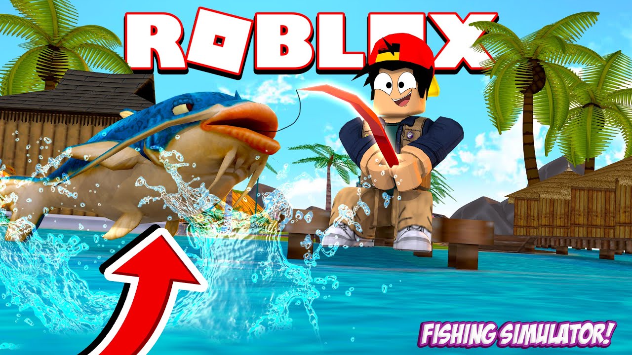 Roblox Catching The Biggest Fish In Roblox Youtube - ropo roblox simulator