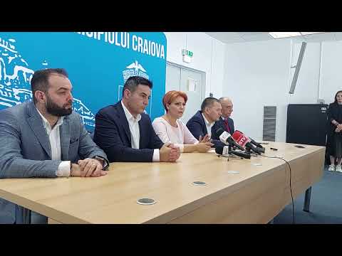 Lansare Olguta Vasilescu, candidatura Primaria Craiova 2024