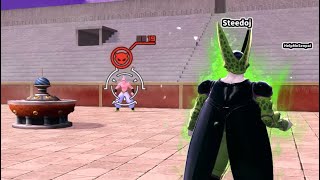 Fighting SUPER BUU As Level 4 PERFECT CELL Change To Save The Survivors! - Dragon Ball The Breakers