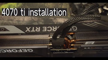 RTX 4070 TI installation guide: everything you need to know about the 12vhpwr cable!