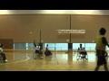 Ｕｎｉｔｙ VS 宮城フェニックス：後半２（第10回東日本車いすハンドボール大会）