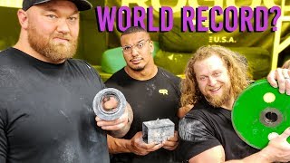 World's Stongest Man = Strongest Grip Strength? Thor & Larry Wheels