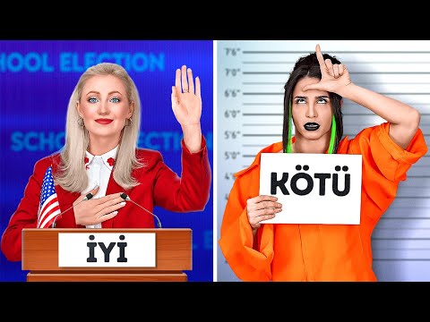 İYİ ÖĞRENCİ KÖTÜ ÖĞRENCİYE KARŞI || 123 GO! OKULDAKİ KOMİK DURUMLAR