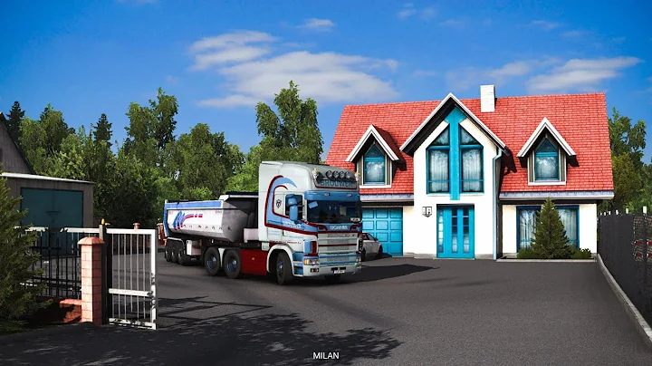 Home in Grudziądz (ProMods) - Euro Truck Simulator 2 Mod