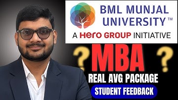 BML Munjal University MBA Review  | Fees, Placements, Admission, ROI, Campus Life & Full Details