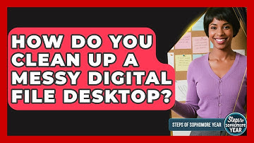 How Do You Clean Up A Messy Digital File Desktop? - Steps to Sophomore Year