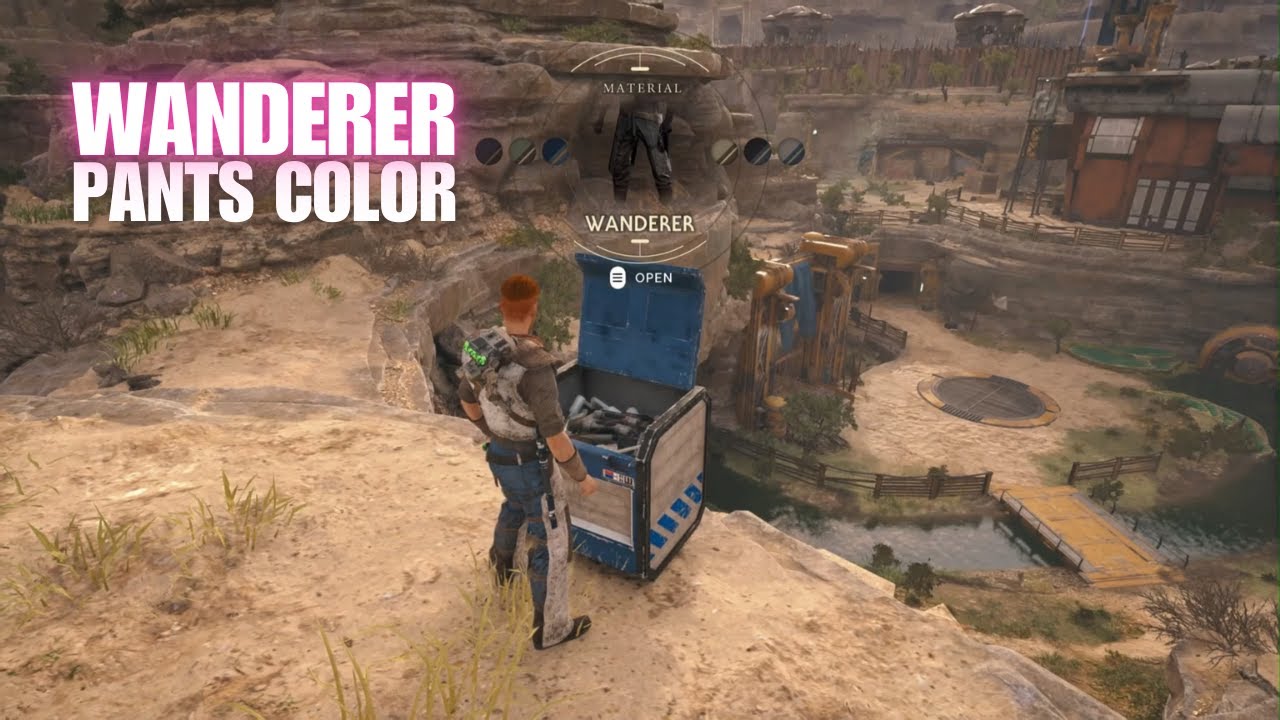 How to get Wanderer Pants Color Material in Star Wars Jedi Survivor? Sharv Bit Gaming YouTube