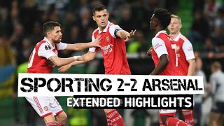 Sporting 2-2 Arsenal | Extended Highlights| Uefa Europa League