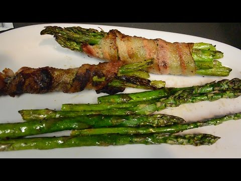 Grilled Asparagus - Bacon Wrapped & Au Naturel