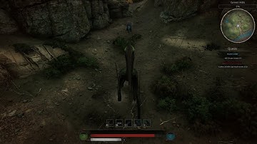 Hatz (Hatzegopteryx) pursued by a Mixpack at GH Path Of Titans Gameplay Official Server