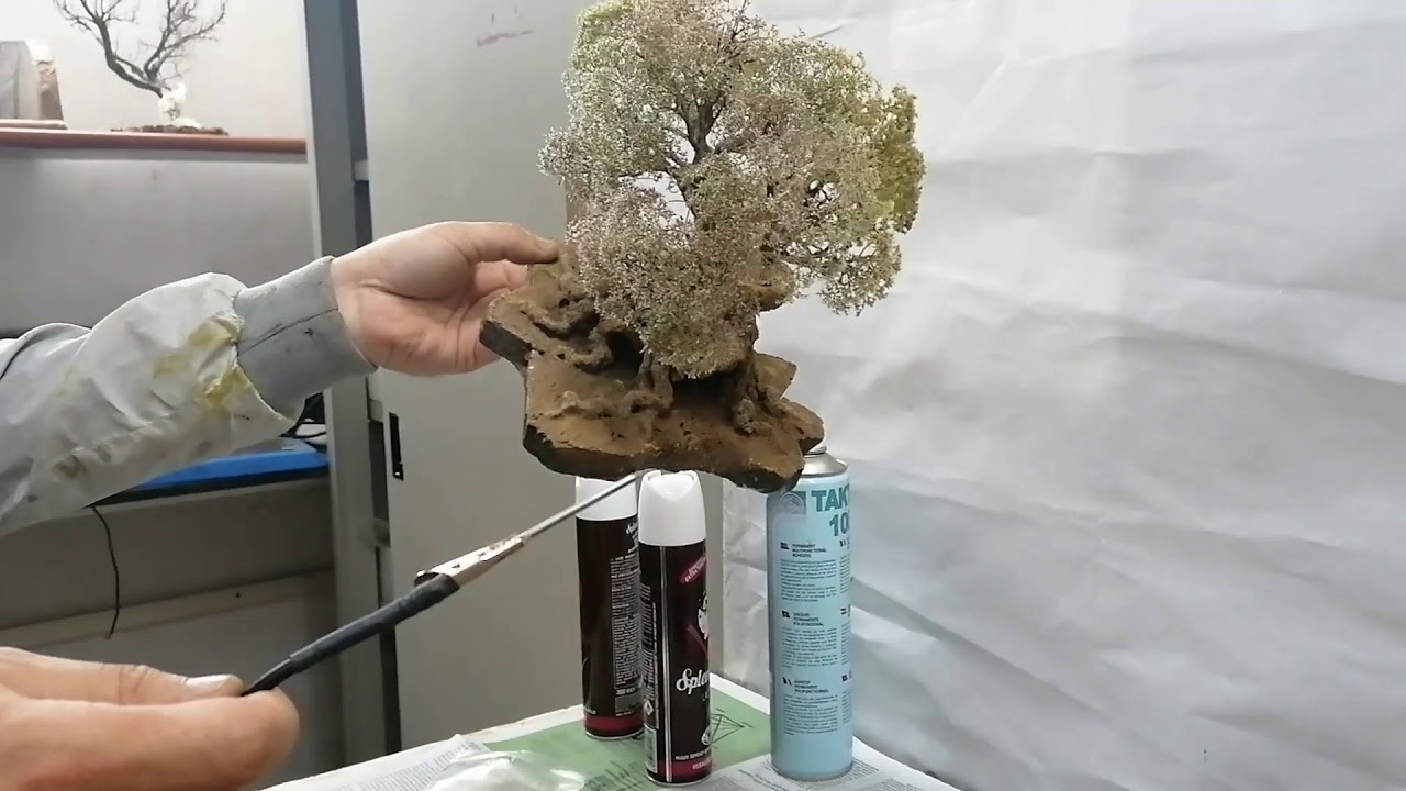 Albero 1/35 a chioma chiara serie Limitata per diorama