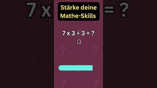 Schnelles Kopfrechnen: Kannst du diese Aufgaben schnell lösen?🔥 (👉 Mathe Skills 43) #shorts #rätsel screenshot 5