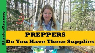 Preppers Do You Have These Supplies Non-Food Items To Stockpile