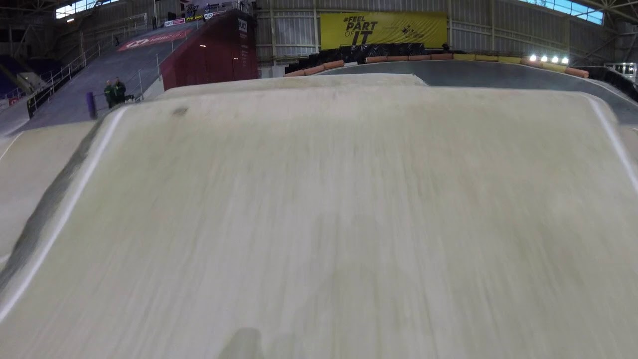 2019 UCI BMX SX WORLD CUP - MANCHESTER GOPRO POV - ALEJANDRO KIM