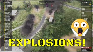 The Danger Of Rocket Artillery Explosions - Arma 3 Highlight