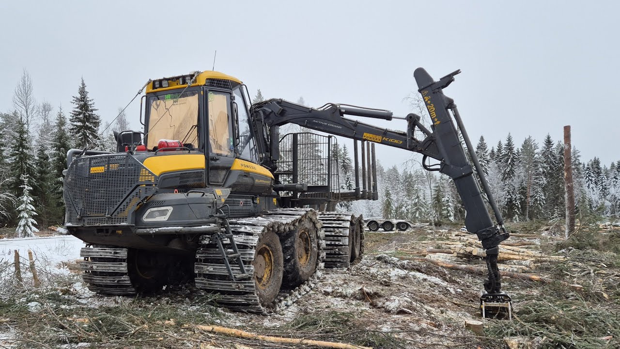 Ponsse Elephant 2021/22, about 10250h. Will be available 12/2025!