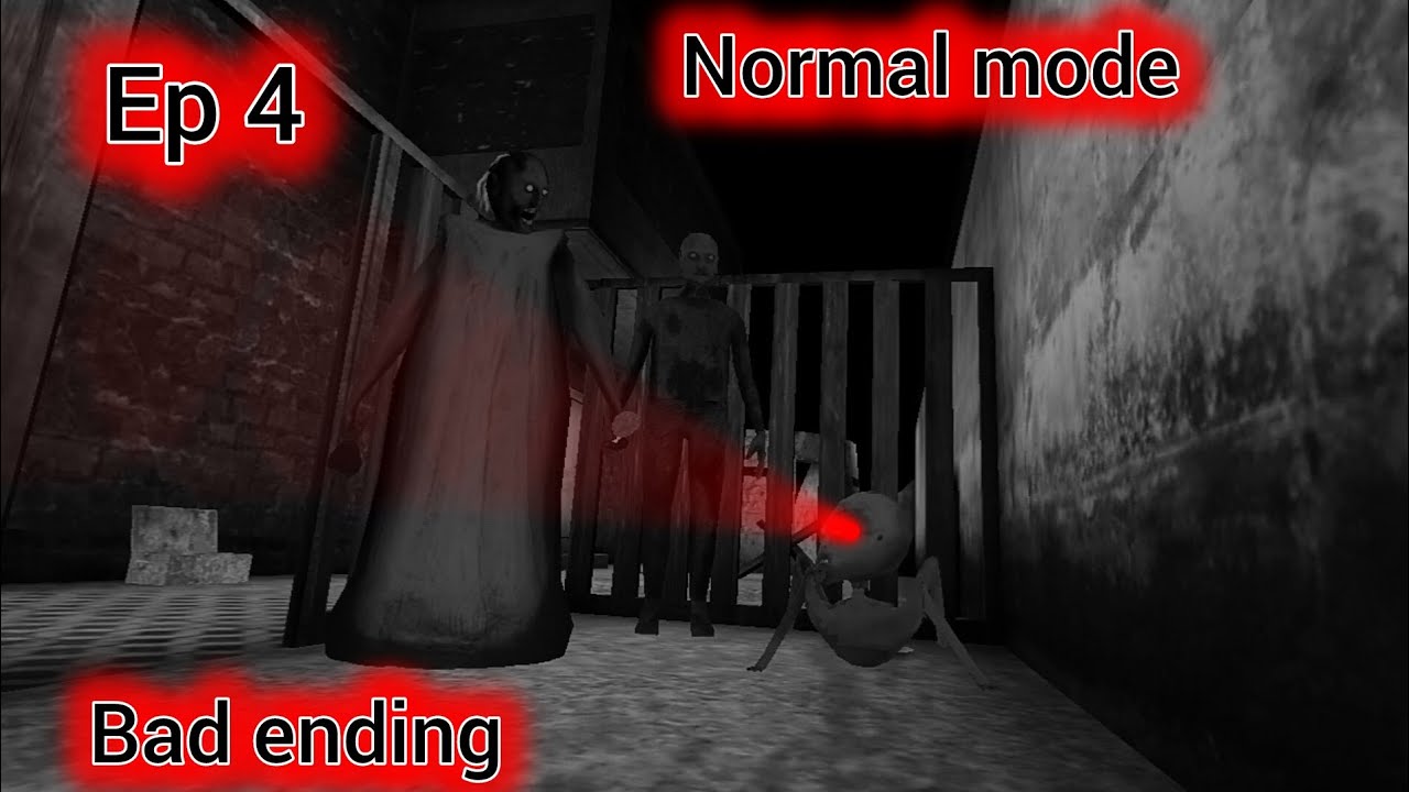 Granny chapter two bad ending ( Normal mode ) ep4